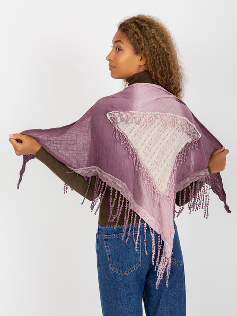 Hurtownia online Fioletowa muślinowa chusta damska