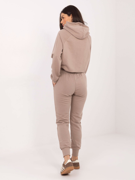 Ciemnobeżowy komplet Adoria