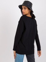 Czarna bluza bawełniana Nadia