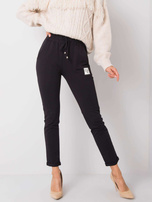 Czarne spodnie dresowe Molly