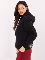 Grafitowa ocieplana bluza z nadrukiem SUBLEVEL