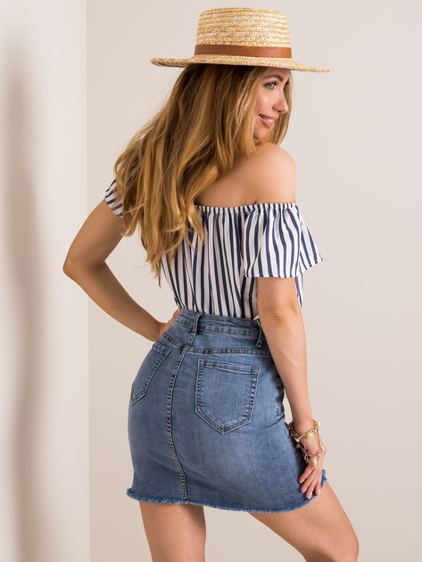 Niebieska spódnica Everly