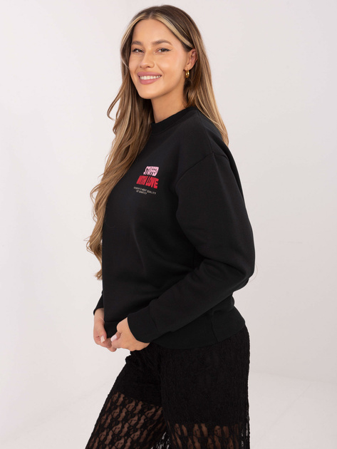 Grafitowa bluza z wypukłym nadrukiem SUBLEVEL