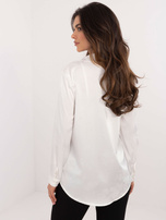 Hurtownia Biała rozpinana koszula z kołnierzykiem