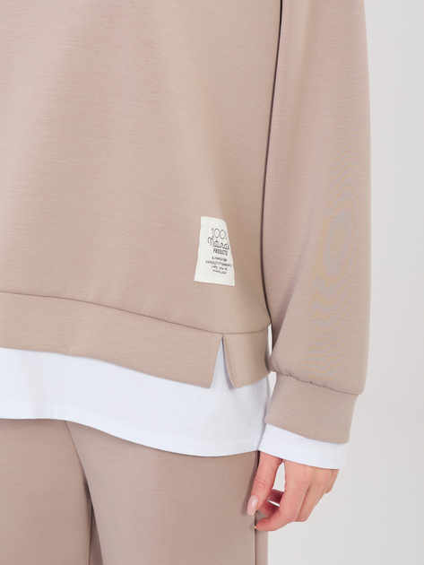 Fango damski komplet z dwuwarstwową bluzą RUE PARIS