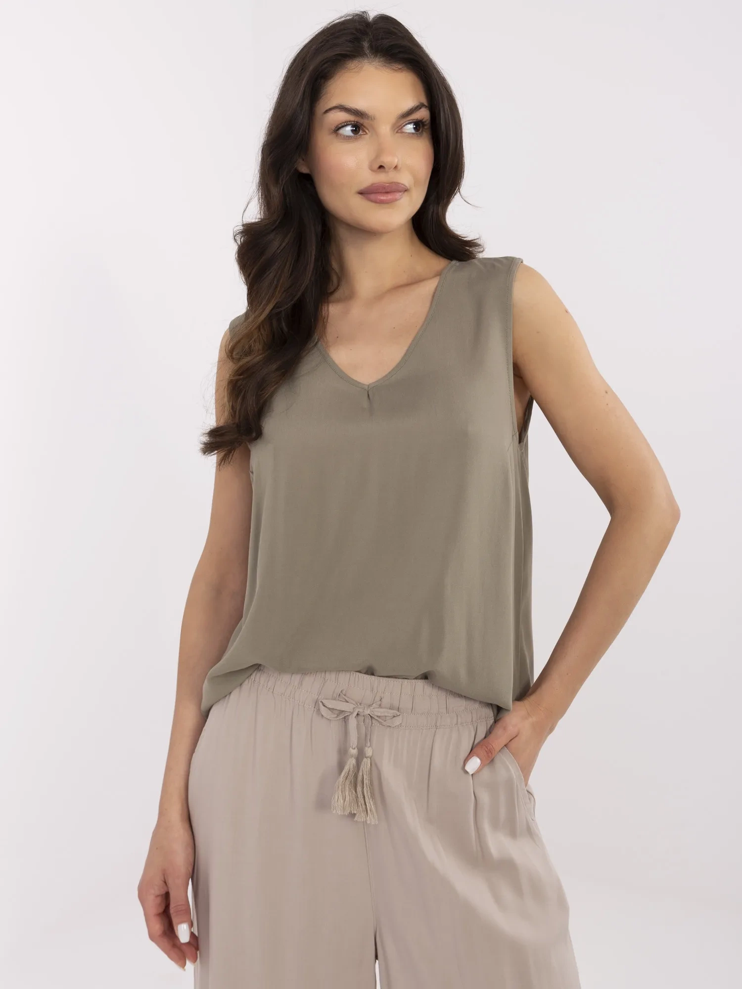 Bluzka khaki