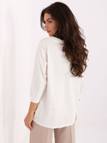 Women's blouse with ties.