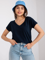 Granatowy t-shirt Emory