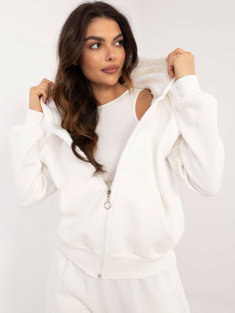 Hurt Ecru komplet dresowy z bluzą rozpinaną