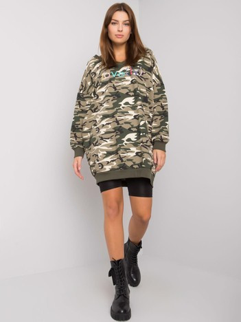Khaki tunika moro z napisem Emira