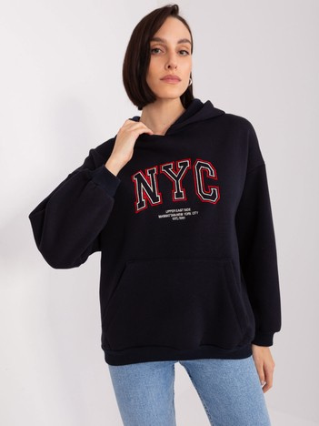 Didmeninė prekyba Mėlyna kangurų palaidinė su gobtuvu.