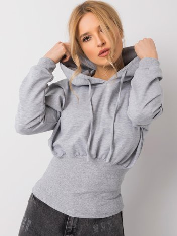 Szara melanżowa bluza Leilani RUE PARIS