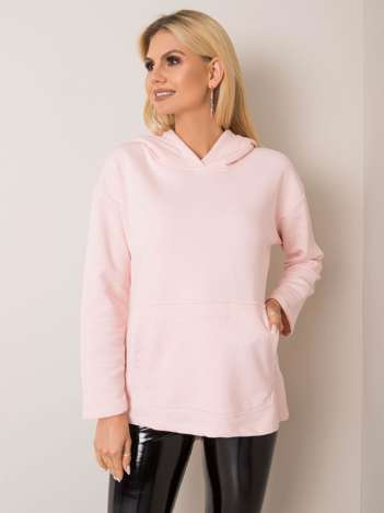 Jasnoróżowa bluza Hattie