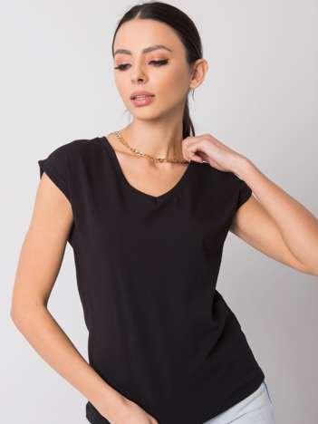 Czarny t-shirt Elisabetta