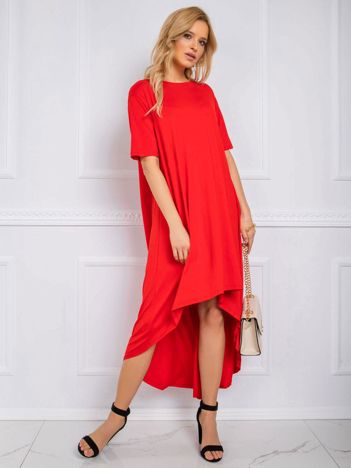 Czerwona sukienka Casandra RUE PARIS