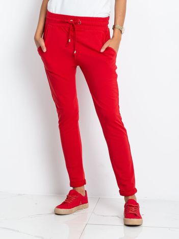 Czerwone spodnie Cadence