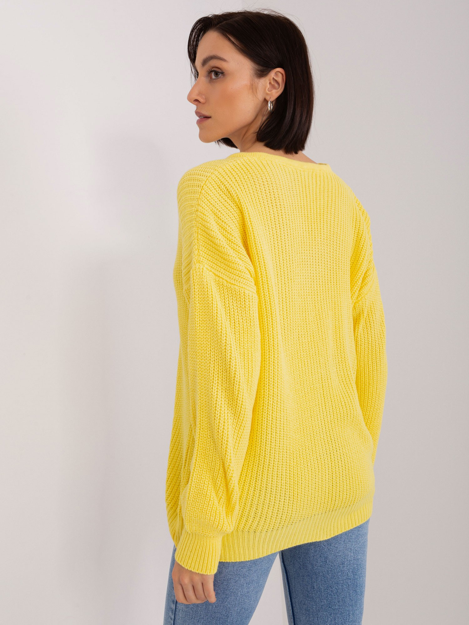 Yellow oversized jumper new arrivals