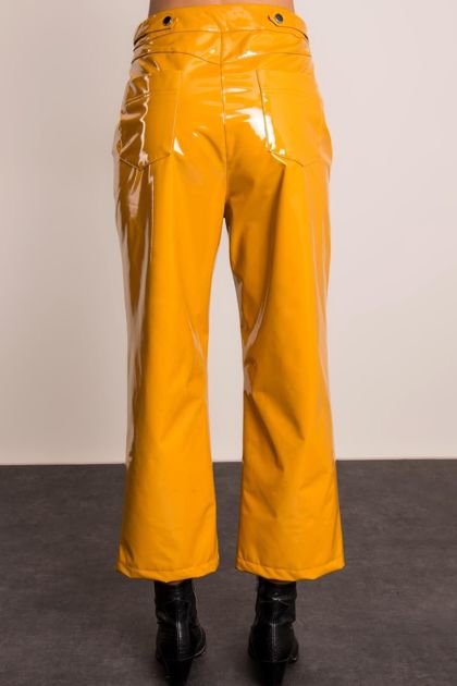 Ciemnożółte spodnie BSL
                             zdj. 
                            2