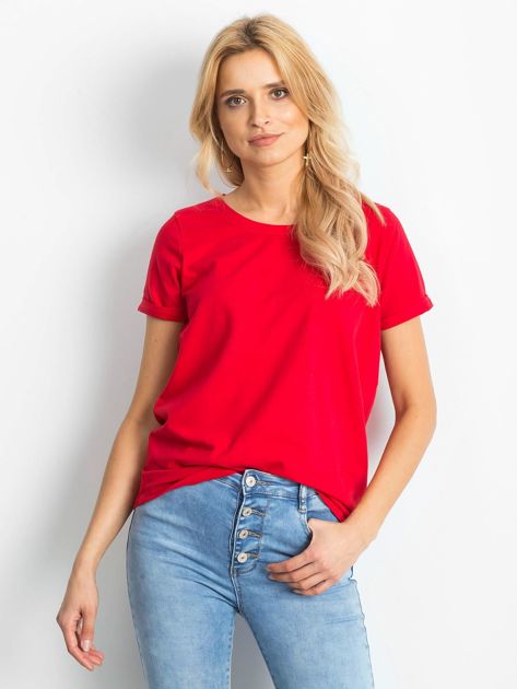Czerwony t-shirt Transformative