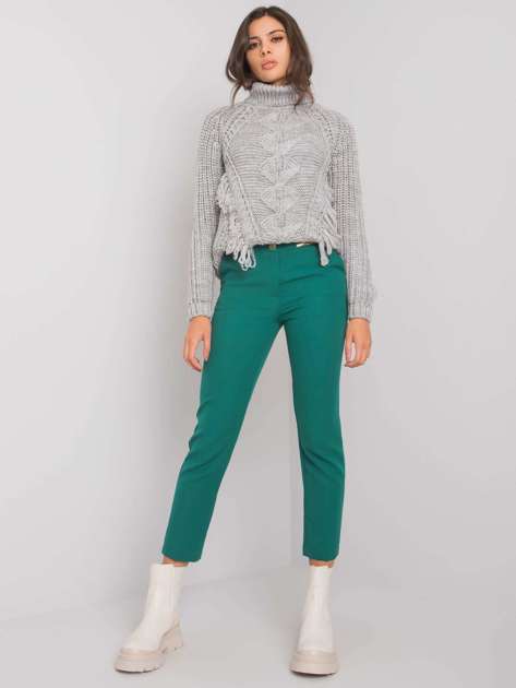 Zielone eleganckie spodnie Beverley
                             zdj. 
                            1