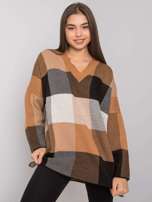 Camelowy sweter oversize Bradenton