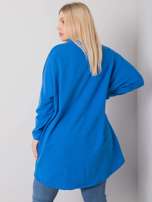 Ciemnoniebieska bawełniana tunika plus size Redmond
                                 zdj. 
                                4