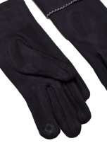 Czarne rękawiczki ocieplane
                                 zdj. 
                                3