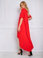 Czerwona sukienka Casandra RUE PARIS
                                 zdj. 
                                2