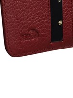 Czerwony portfel damski ze skóry naturalnej BADURA
                                 zdj. 
                                5