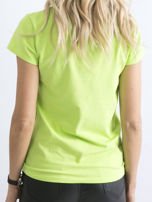 Fluo zielony t-shirt basic Peachy
                                 zdj. 
                                7