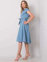 Niebieska sukienka bawełniana Polly RUE PARIS
                                 zdj. 
                                2