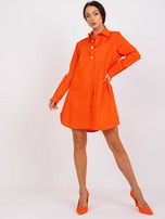 Pomarańczowa koszula z ozdobnymi guzikami Noelle
                                 zdj. 
                                2