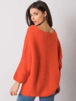 Pomarańczowy sweter oversize Camden OCH BELLA
                                 zdj. 
                                5
