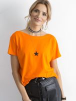 Pomarańczowy t-shirt Fire
                                 zdj. 
                                4