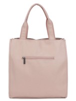 Różowa klasyczna torba shopper LUIGISANTO    
                                 zdj. 
                                2
