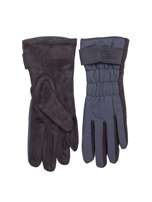 Szare rękawiczki na zimę dotykowe 
                                 zdj. 
                                2