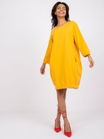 Żółta sukienka bawełniana Salou
                                 zdj. 
                                3