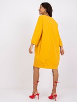 Żółta sukienka bawełniana Salou
                                 zdj. 
                                4