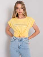 Żółty t-shirt Leah