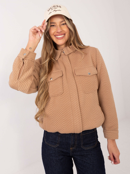Camelowa kurtka przejściowa Tivoli RUE PARIS 